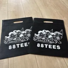 88tees ショップ袋　エコバッグ　2つセットのサムネイル