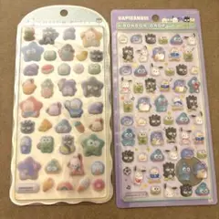 サンリオキャラクター シール 2シートセット コットンパフィー ボンボンドロップ