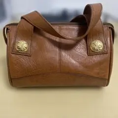 ブラウンレザー ハンドバッグ