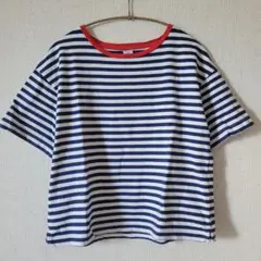 PETIT BATEAU ボーダーTシャツ 半袖のサムネイル
