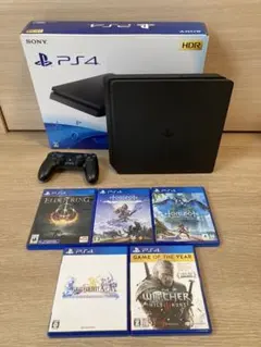 PlayStation4本体コントローラー付きソフト5本セット