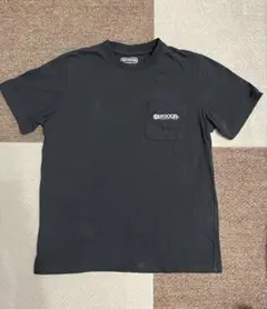 【OUTDOOR 】ブラック ポケット付き シンプルTシャツ M 黒のサムネイル