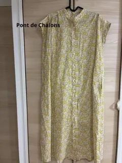 Pont de Chalons ノースリーブワンピース　花柄のサムネイル
