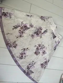 ミッシュ・マッシュ《田中みな実さん着用》レース花柄スカート