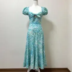 イタリア製　DENNY ROSE デニーローズ　ロングワンピース　花柄　総柄　夏のサムネイル