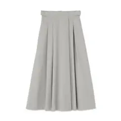 サイドバックルフレアスカート　ナチュラルビューティーベーシック