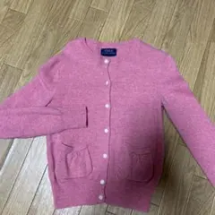 POLO RALPH LAUREN ピンクカーディガン 120くらい
