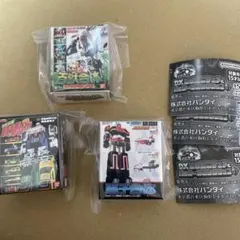 スーパー戦隊　DXロボミニチュア＆パッケージコレクション　3個セット