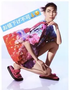 未使用　蜷川実花　デシグアル　トートバック　ビッグ　コラボ　限定品のサムネイル