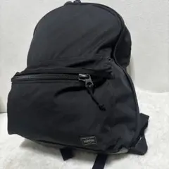 希少✨ポーター リュック デイパック ブラック 大容量のサムネイル