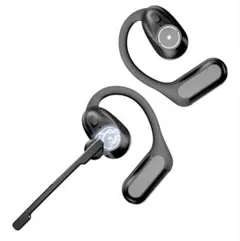 新品 イヤホン 通話用 Bluetooth 5.4 ヘッドセット 着脱式 マイク