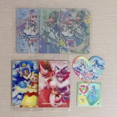 わんだふるぷりきゅあ キラキラプリキュアアラモード ウエハースカード ステッカー