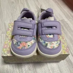 【新品】イフミー CALIN 水彩花柄 ifme スニーカー　14.5㎝