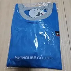 【新品】MIKI HOUSE　DOUBLE.B 子供用　長袖T　ブルー150のサムネイル