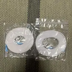ホワイト LANケーブル 2本セット RJ-45