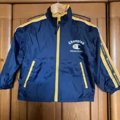 Champion ジャケット ネイビー/イエロー