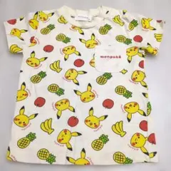 monpoke モンポケ　ピカチュウ総柄半袖Tシャツ　95サイズのサムネイル
