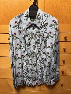 VALENTINO ✖️アンダーカバー 花柄 フリル 長袖シャツ ブラウスのサムネイル
