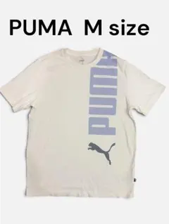 【美品】PUMA プーマTシャツ ホワイト Mサイズ　メンズ