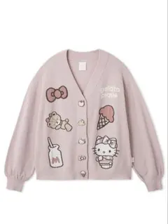 gelato pique ハローキティ カーディガン ピンク