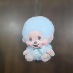 モンチッチ ぬいぐるみ Sサイズ 水色 - メルカリ