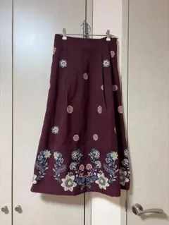 リリーブラウン　ロングスカート