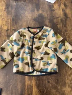 BABY DOLL 迷彩柄 フリースジャケット 100cm