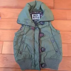 MPS RAPUA フード付きダウンベスト 110