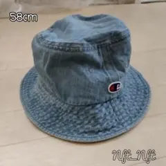 Champion デニムブルーバケットハット 58cm
