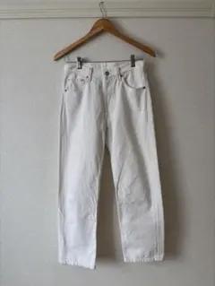 【希少/USA製】リーバイス 501 ホワイトデニム W29 L34