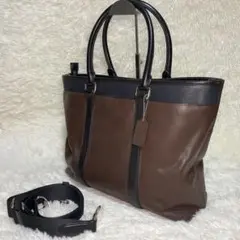 コーチ　トートバッグ　ビジネスバッグ　2WAY メトロポリタン　F57568