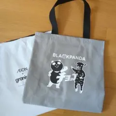 イオン　グラニフコラボ　ブラックパンダ　トートバッグ