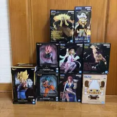 最新プライズフィギュア9体セット ドラゴンボール、ワンピース
