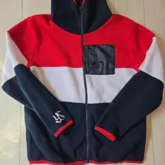 東京ヤクルトスワローズ フリースジャケット フルジップ 赤白青