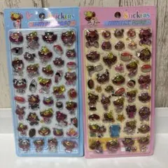 【2枚セット】ヒスミニ硬い立体シール