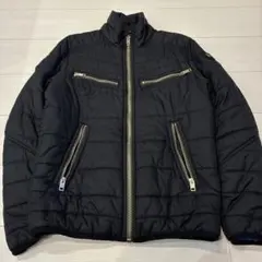 美品 DIESEL パデットジャケット ブルゾン中綿 ブラック ダウンジャケット