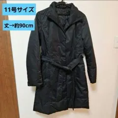 値下げ！レディース　ダウンコート　11号サイズ　ブラック