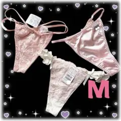 エメフィール♥️Tショーツ パンティ Tバック 花柄刺繍 レース