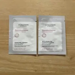 ロクシタン インテンシヴR シャンプー＆コンディショナートリートメント サンプル