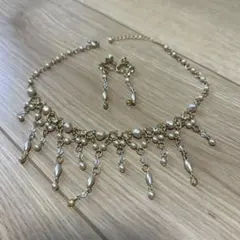 エメ　アクセサリー　イヤリング、ネックレスセット