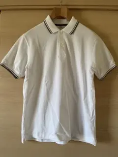 UNIQLOユニクロ　メンズ ポロシャツ ホワイト Lサイズ