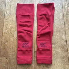 Tabio サッカー フットサル カーフスリーブ レッドのサムネイル