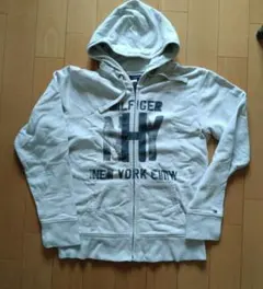 TOMMY HILFIGER トレーナー パーカー ジップアップ L