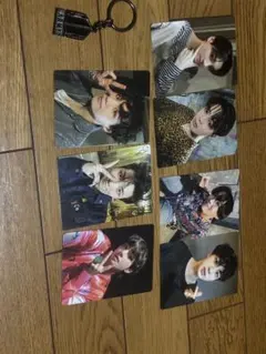 BTS トレカ・証明写真風カード・メモ帳セット