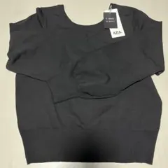 AZUL by MOUSSY ブラックニット Lサイズ