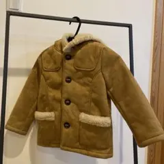 BEAMS mini ブラウンコート 110サイズ