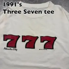 90s アスレチックシティ 777 スリーセブン Tシャツ シングルのサムネイル