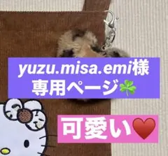 yuzu.misa.emi様、専用ページ(◍︎´꒳`◍︎)