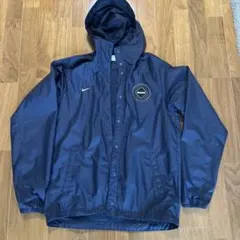 f.c.r.b.ナイロンジャケットLネイビーNIKE