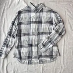 ア*メ様 H&M チェック柄長袖シャツ